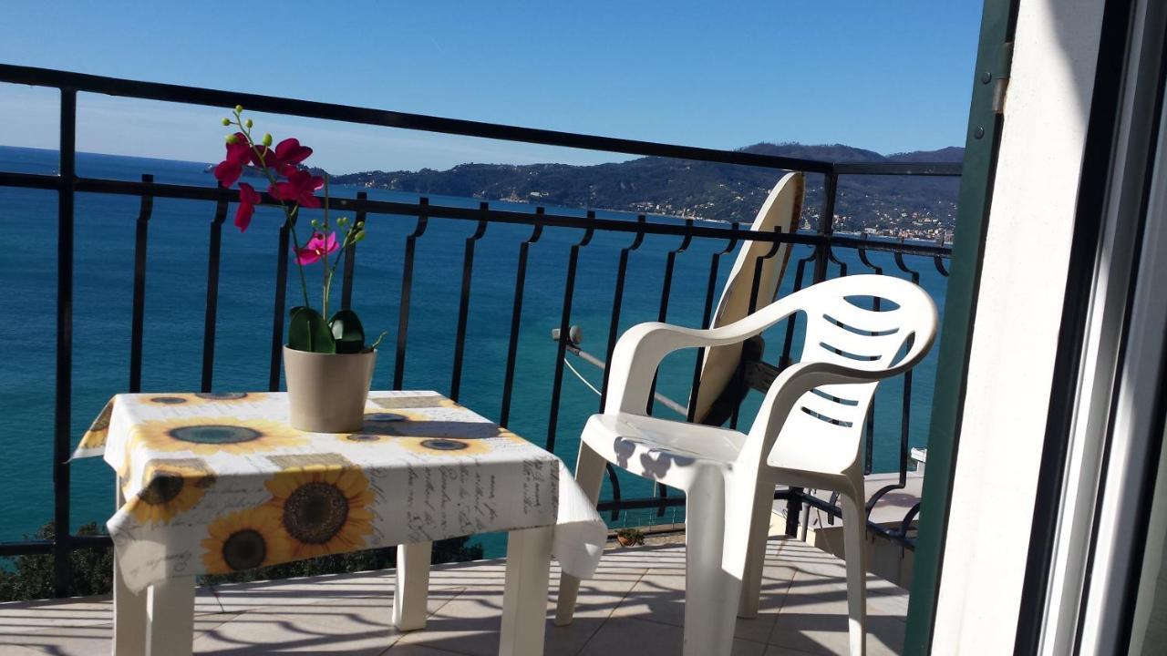 Vista Mare E Portofino - Sea And Portofino View Apartamento Zoagli Exterior foto